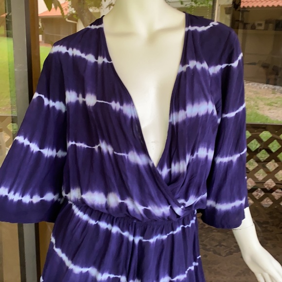 Blue Life Wild and Free Tie dye romper - Picture 3 of 7